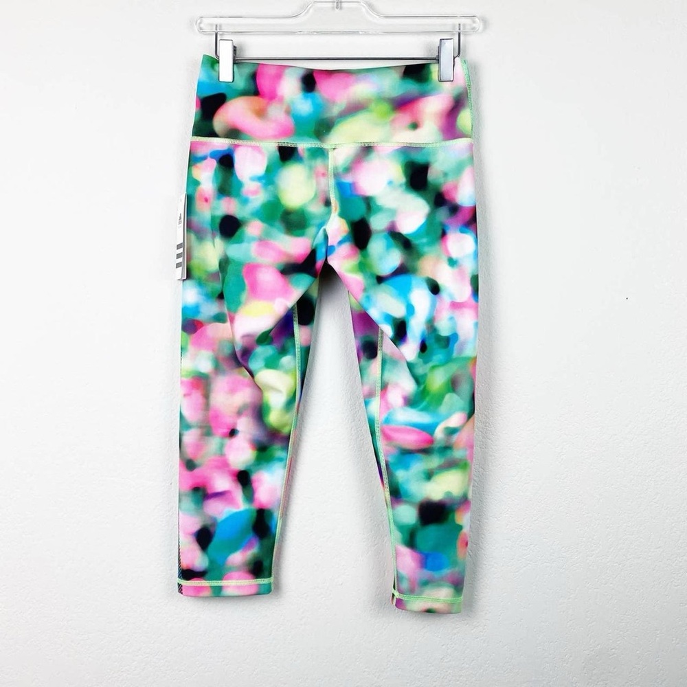 Water color capri pants
